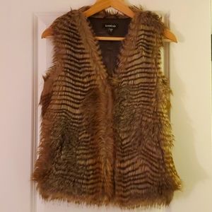 Bebe faux fur vest